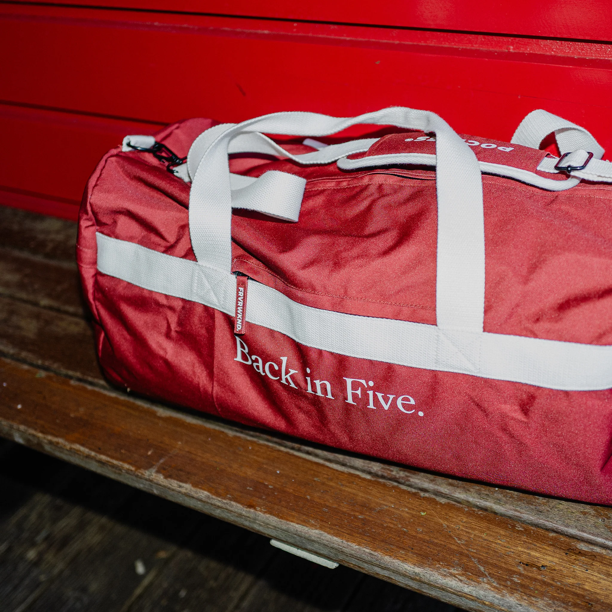 BIF Weekend Bag - Red - Image 2