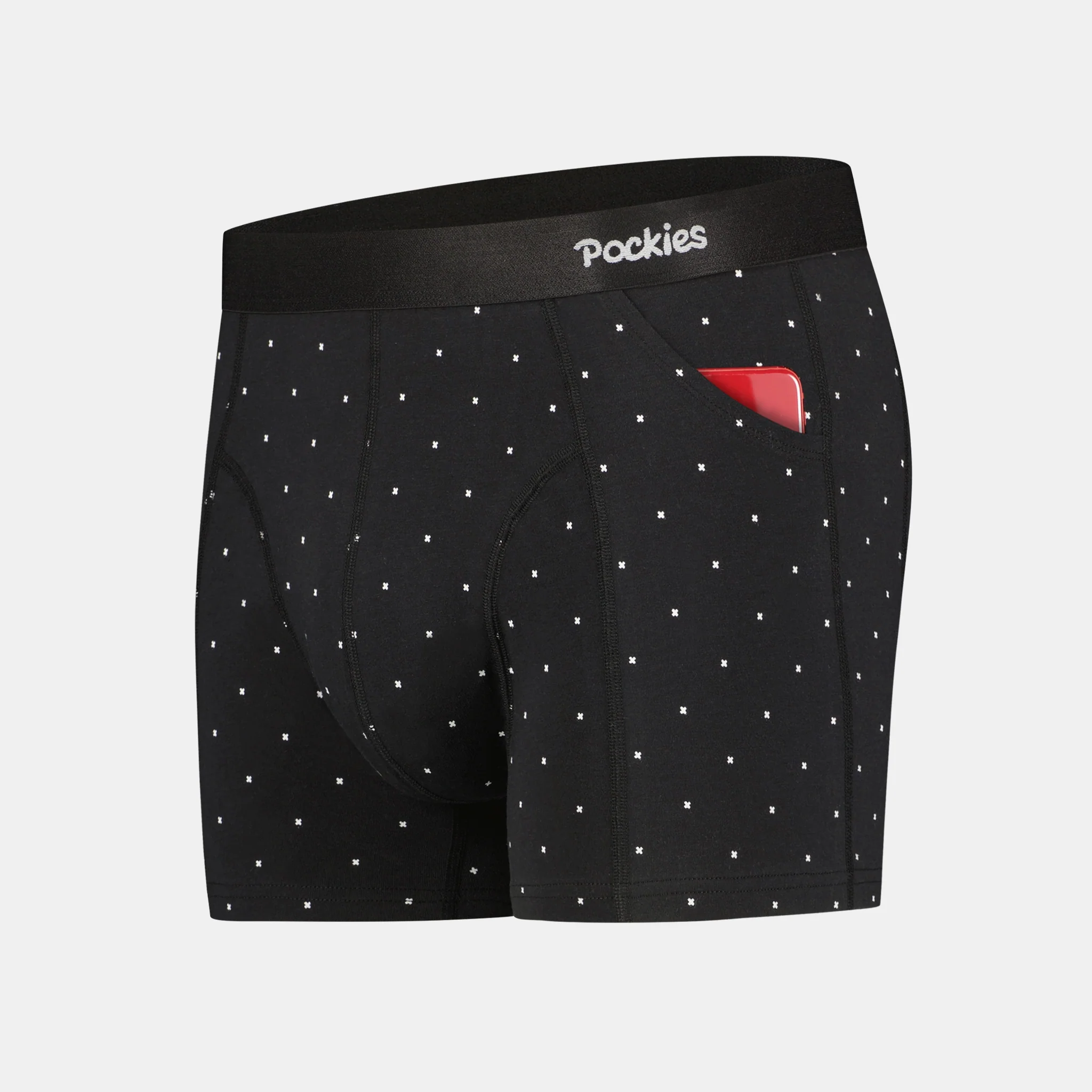 Black X's Boxer Briefs (2-pockets) - Image 3