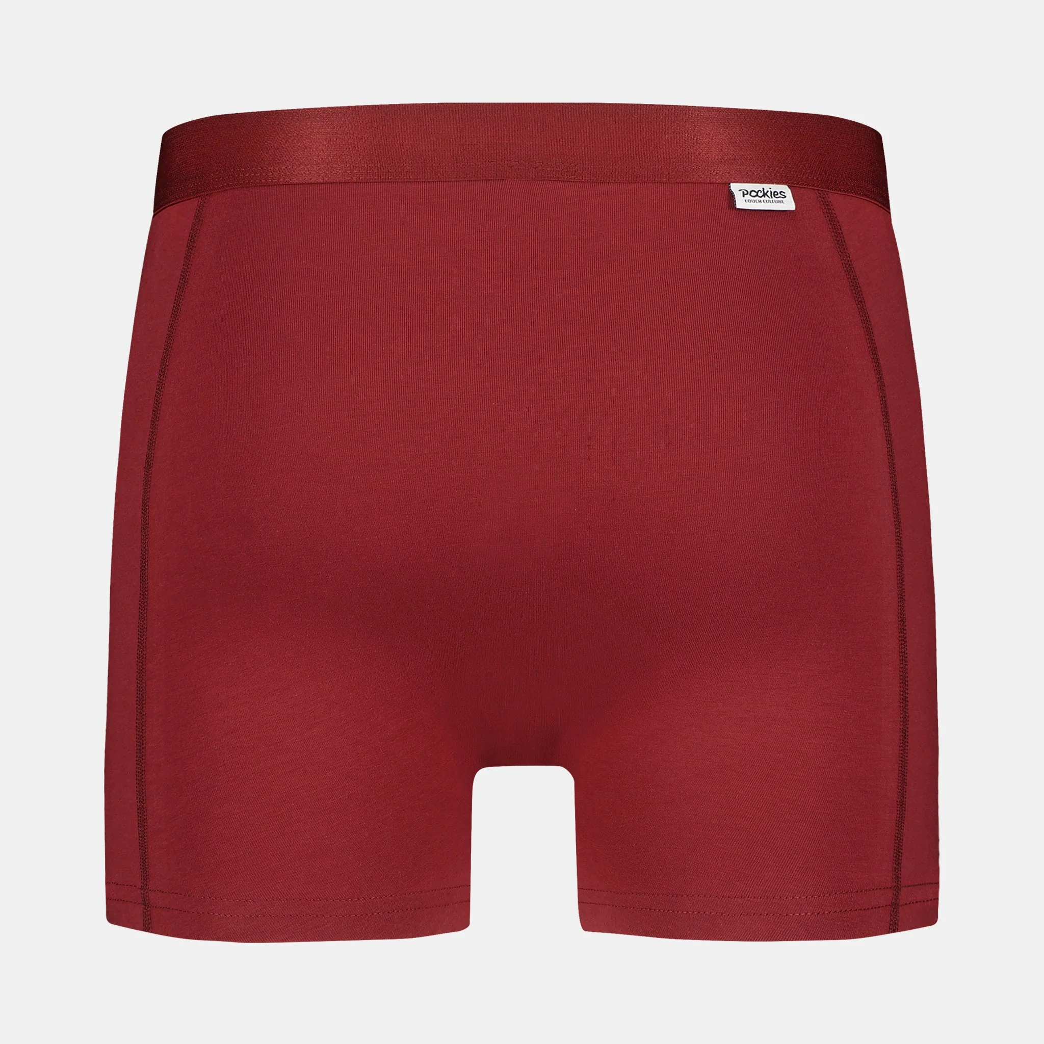 Burgundy Boxer Briefs (2-pockets) - Image 4