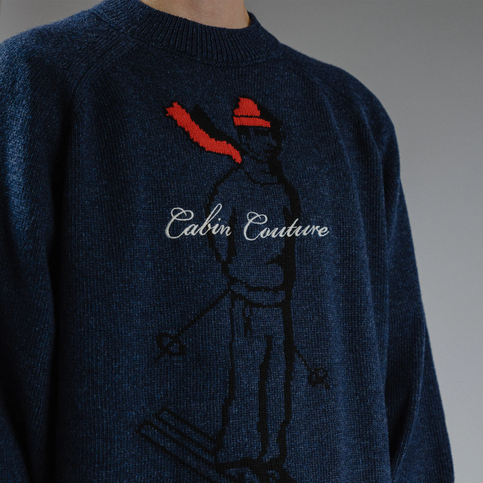 C.C. Ski Knit - Navy - Image 3