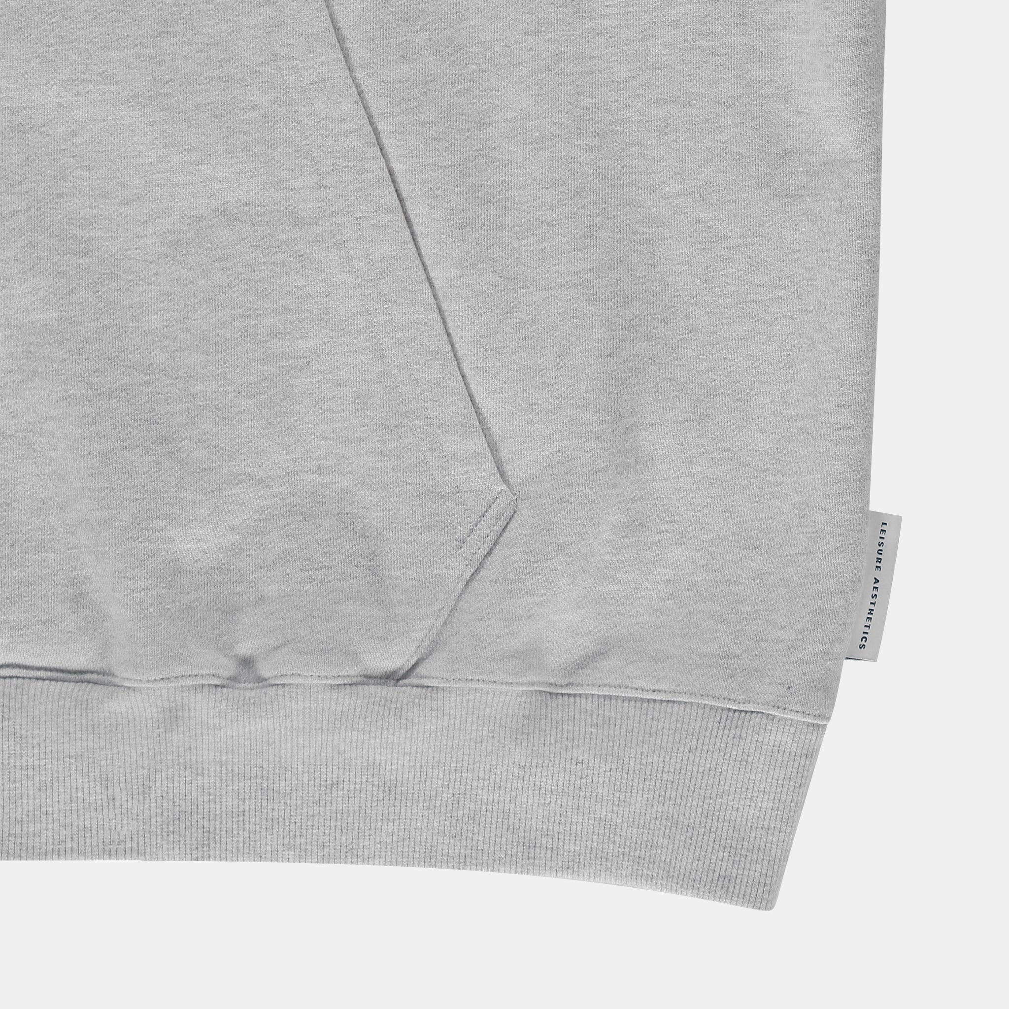 C.C. Zip Hoodie - Grey Melange - Image 5