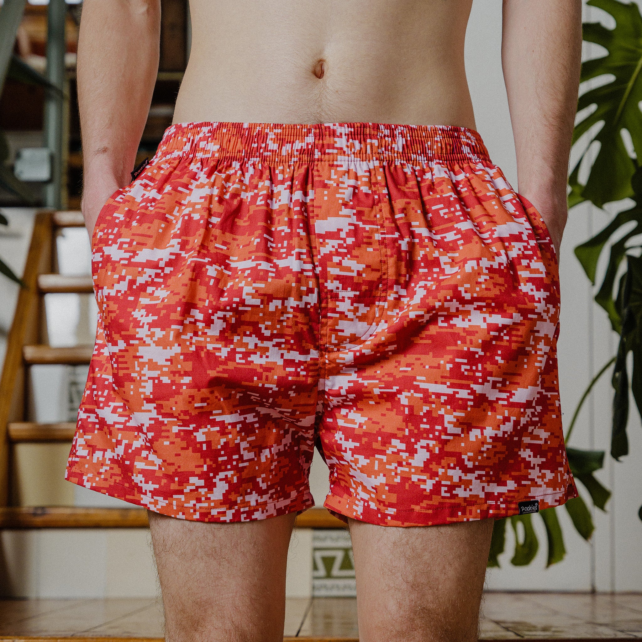 Camo Boxers - Red - Image 2