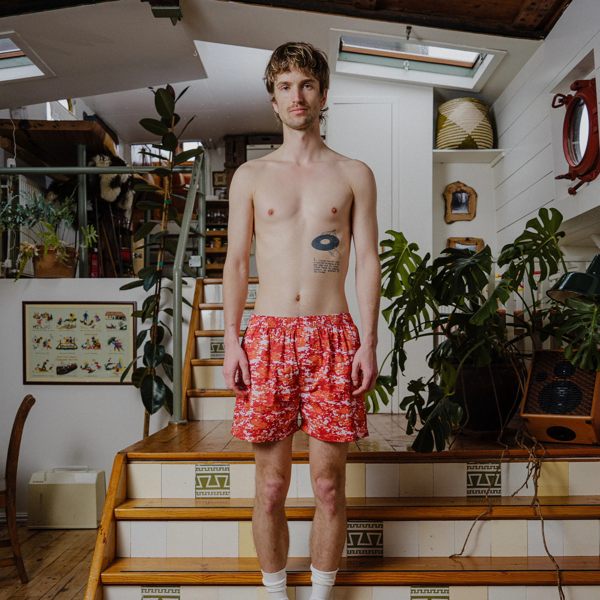 Camo Boxers - Red - Image 5