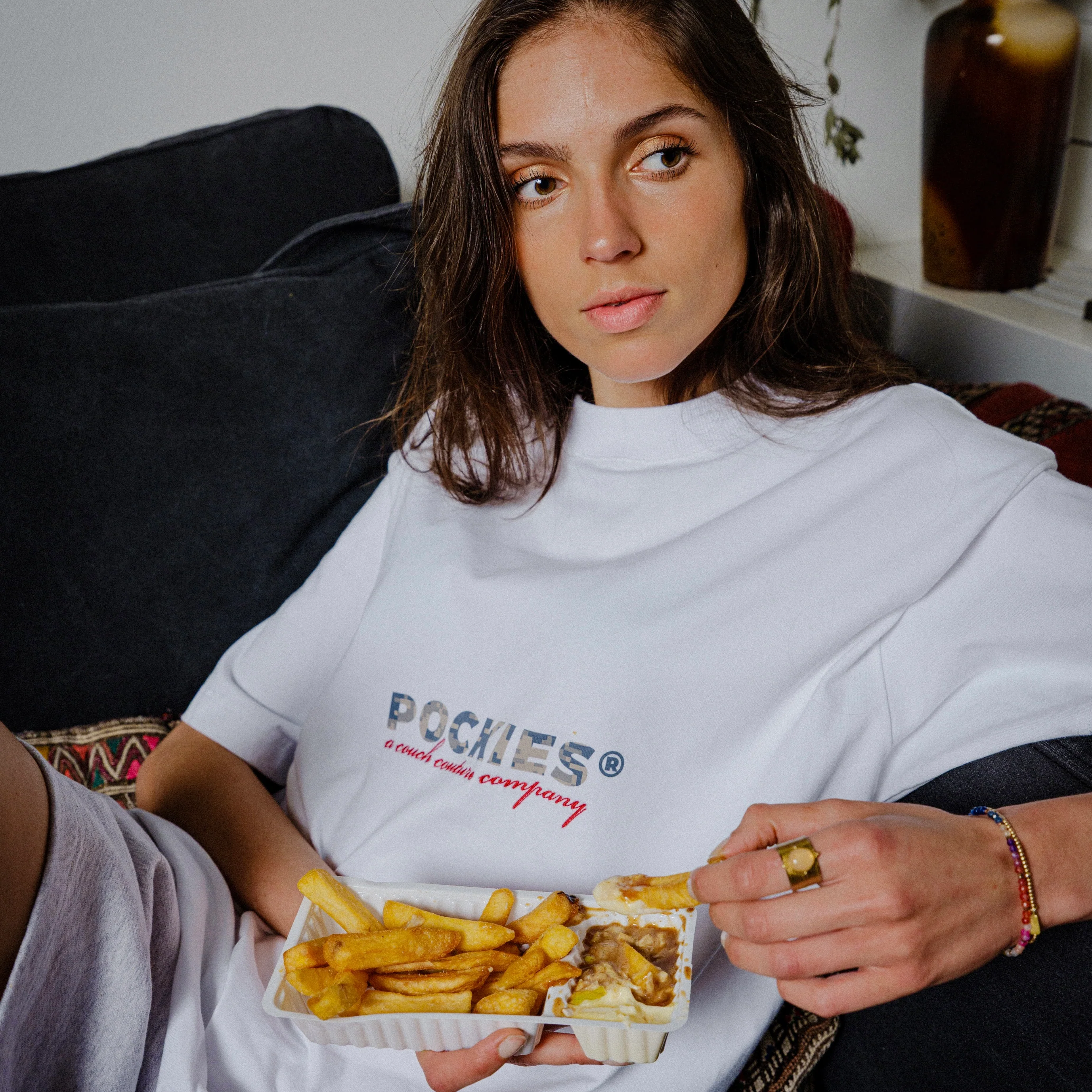 Camo Logo Tee - White - Image 2