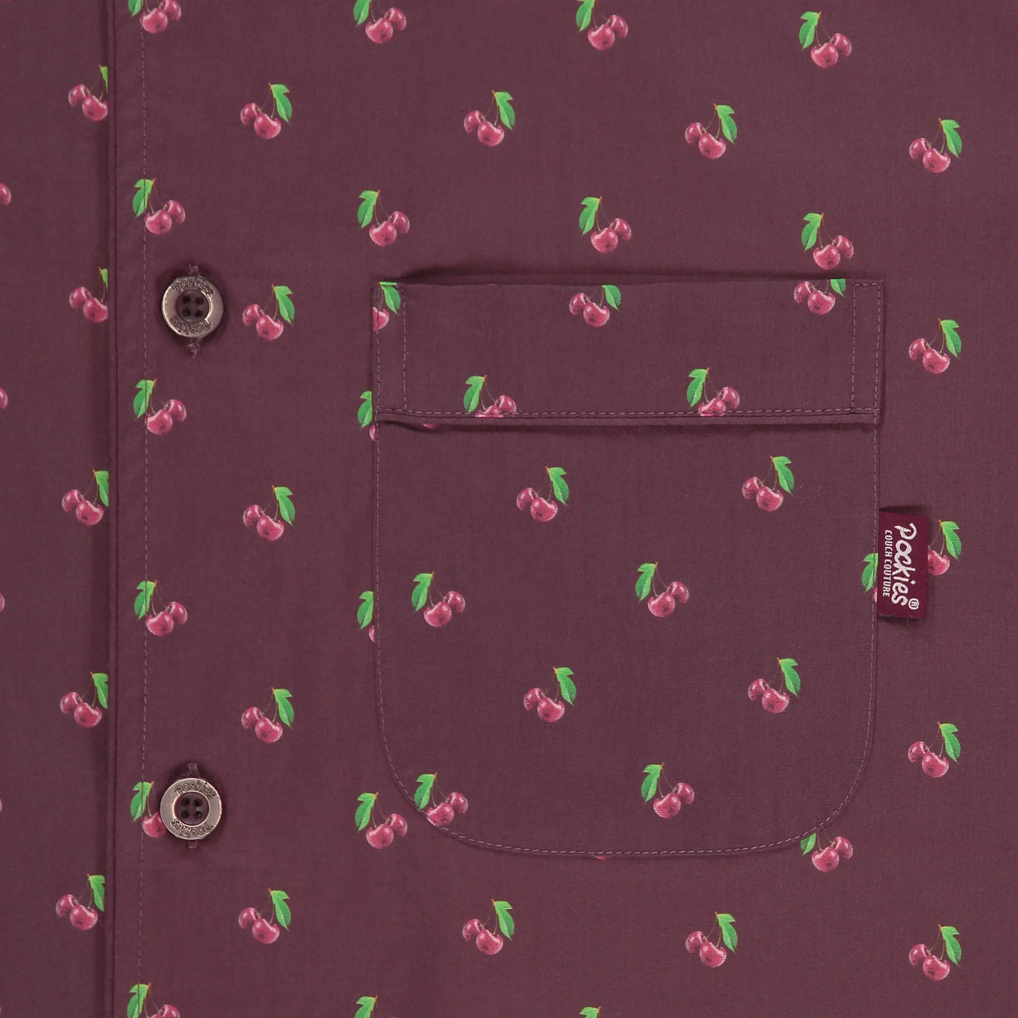 Cherry Pyjama Shirt - Image 3