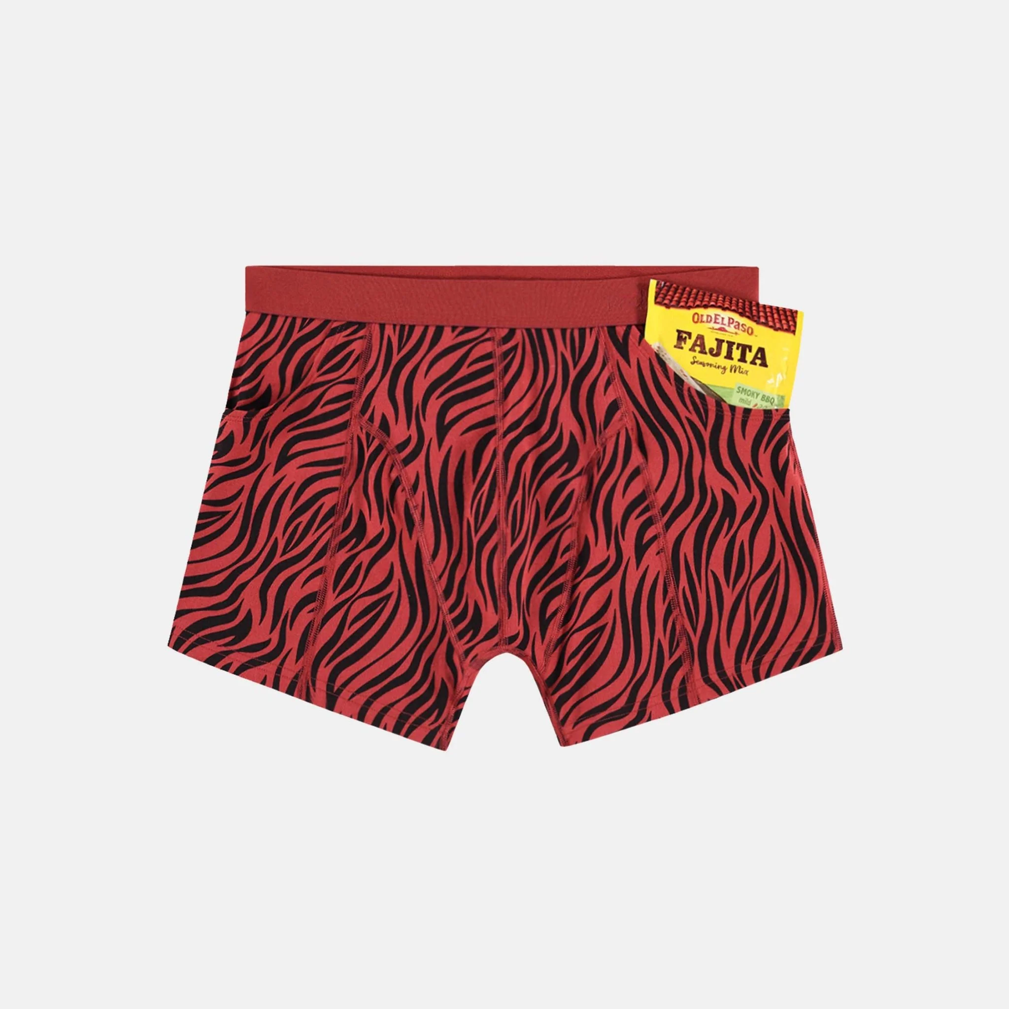 Deep Red Boxer Briefs (2-pockets) - Image 5