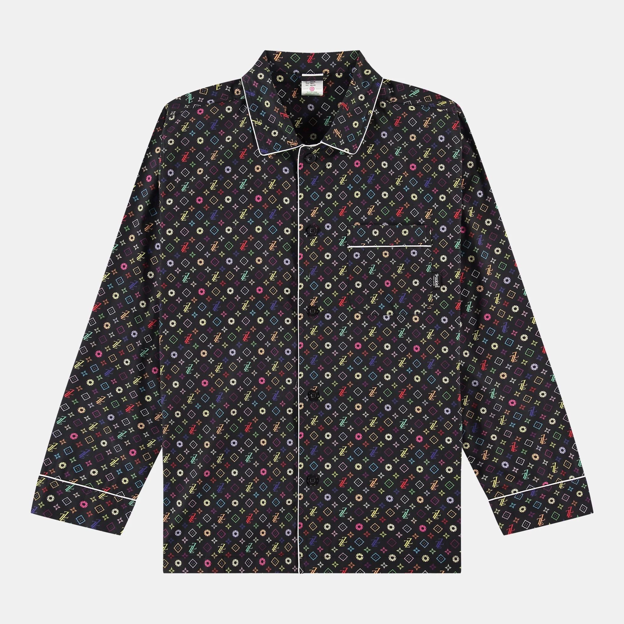 Expensive Black Pyjama Shirt - Image 4