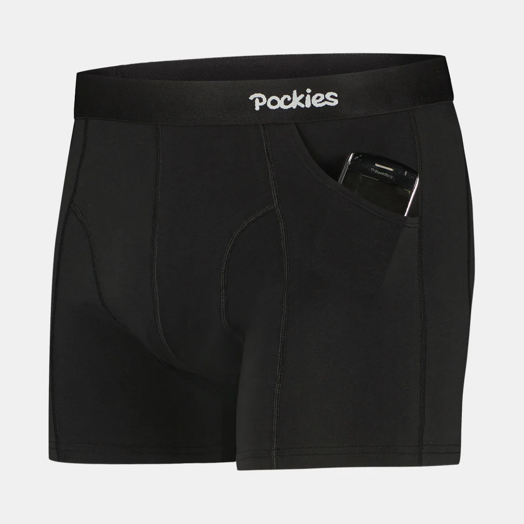 Black Boxer Briefs (2-pockets) - Image 3