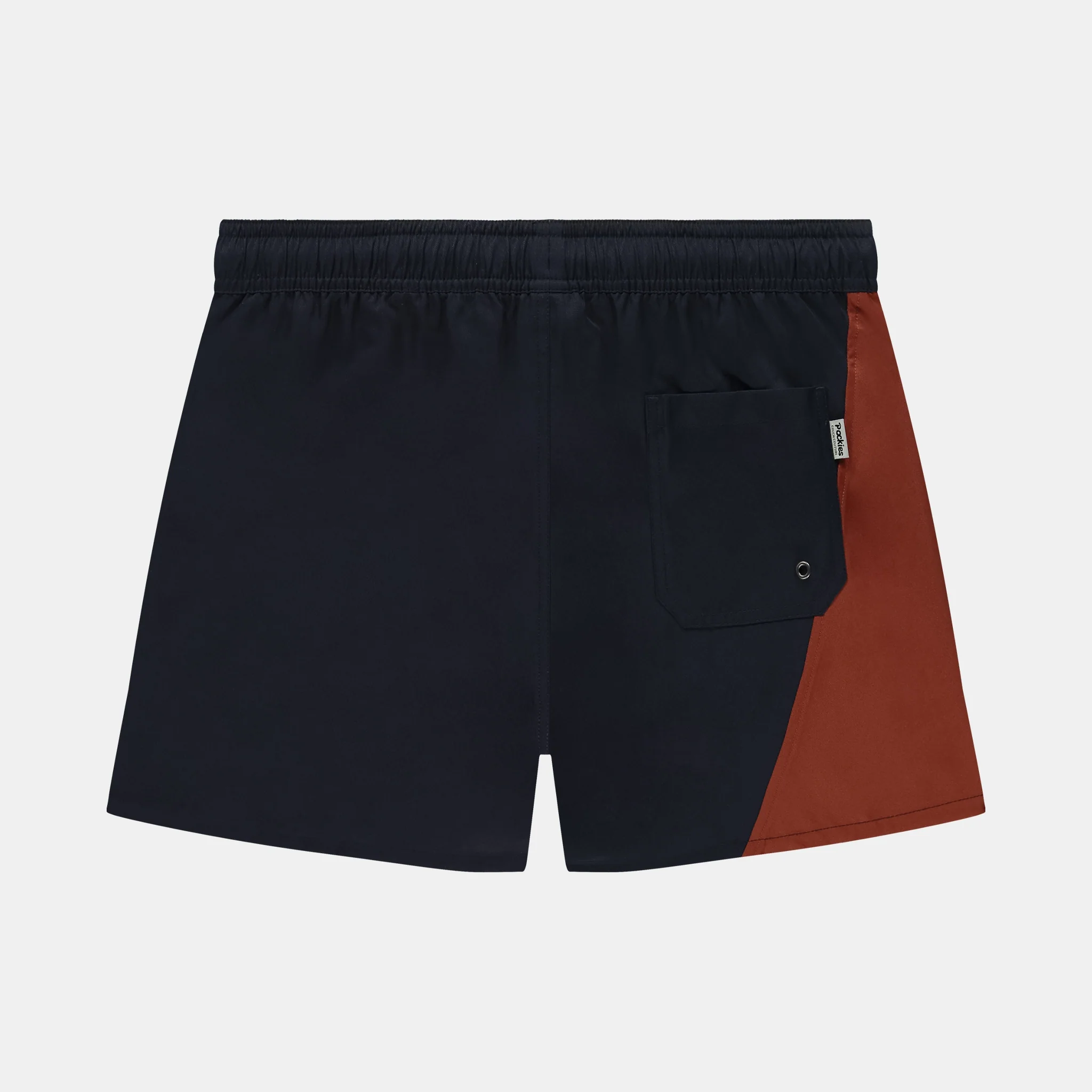 Navy Panel Shorties - Image 2