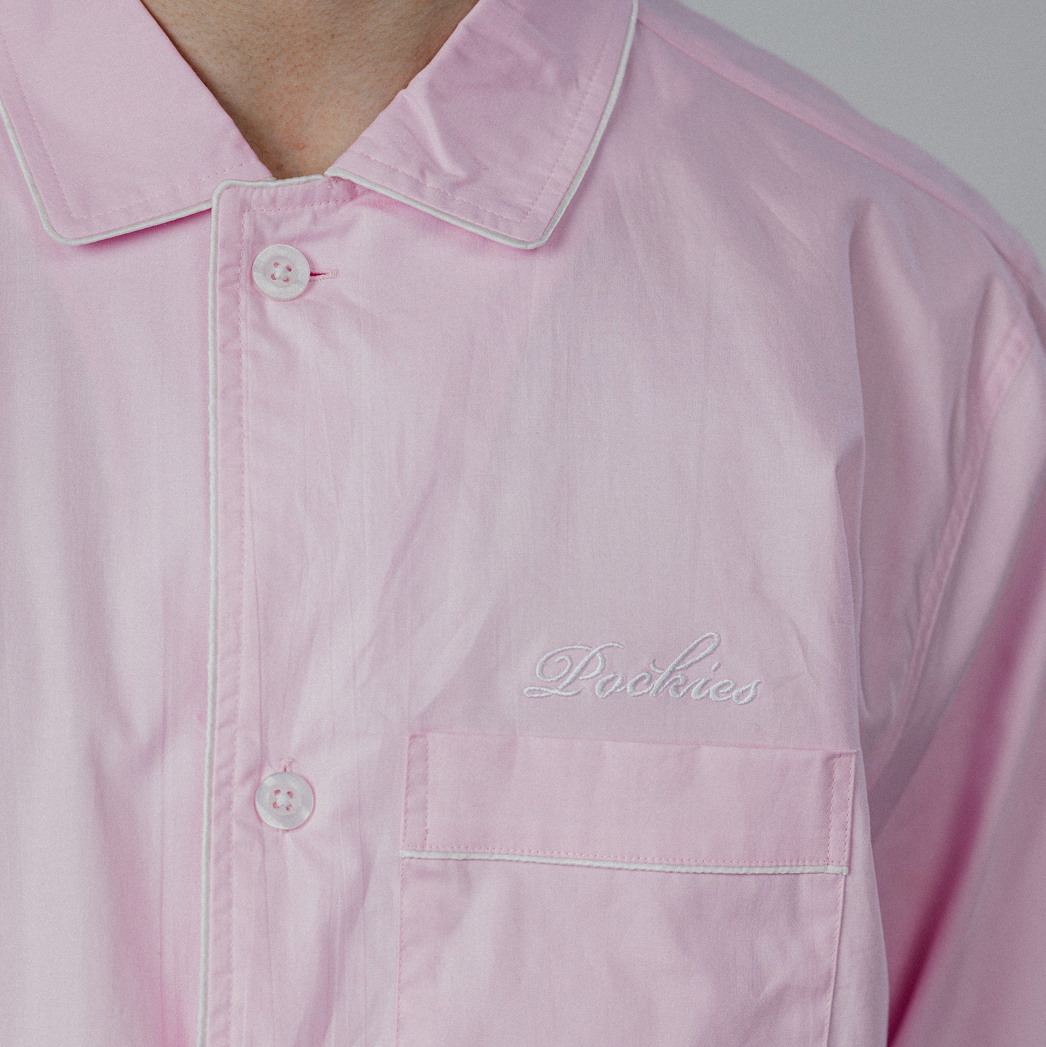 Pink Pyjama Shirt - Image 5