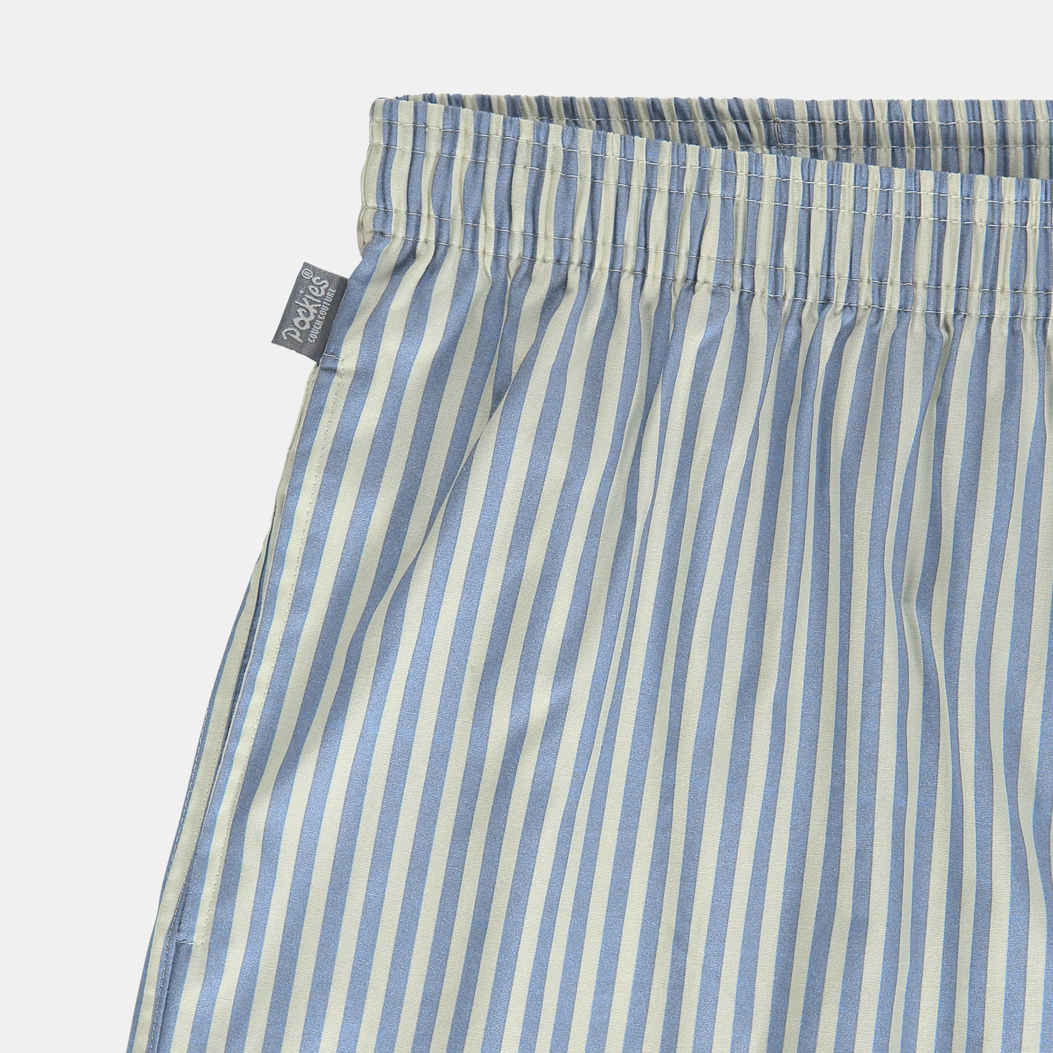 Pocketless Ice Blue Striped - Image 2