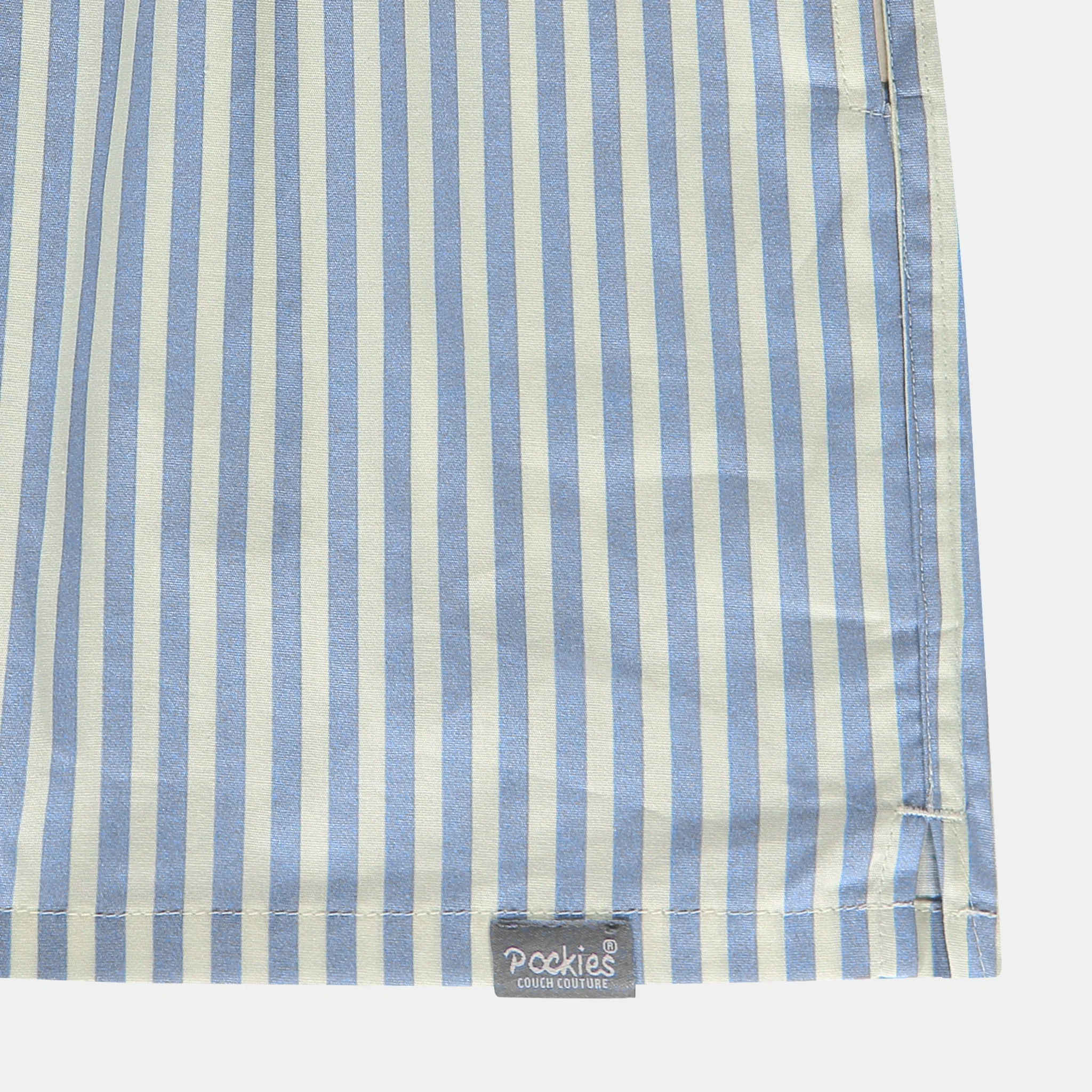 Pocketless Ice Blue Striped - Image 3