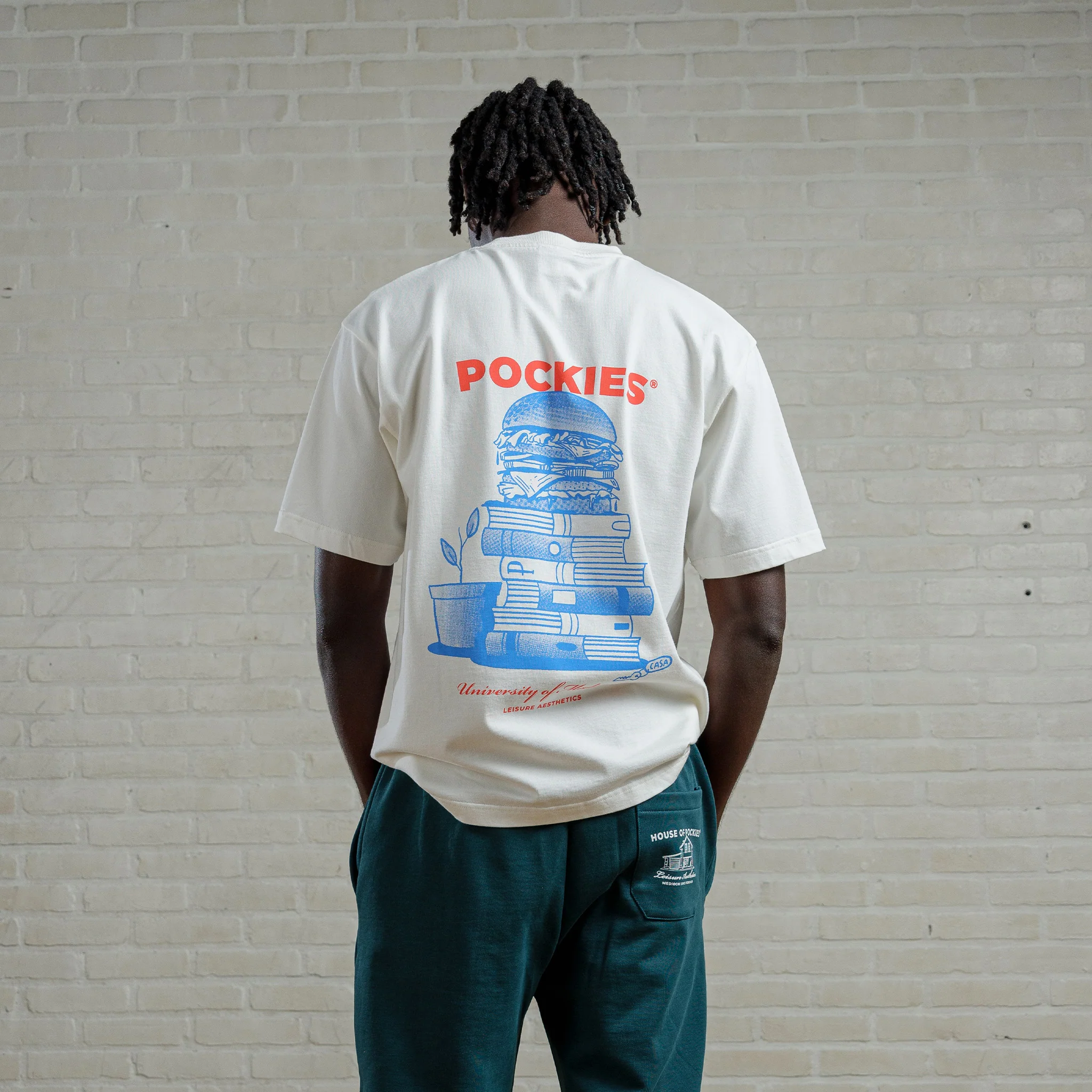 UM Book Tee - O/W - Image 5